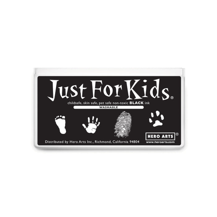 Jumbo Just For Kids Black Ink Pad