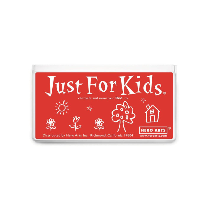 Jumbo Just For Kids Red Ink Pad