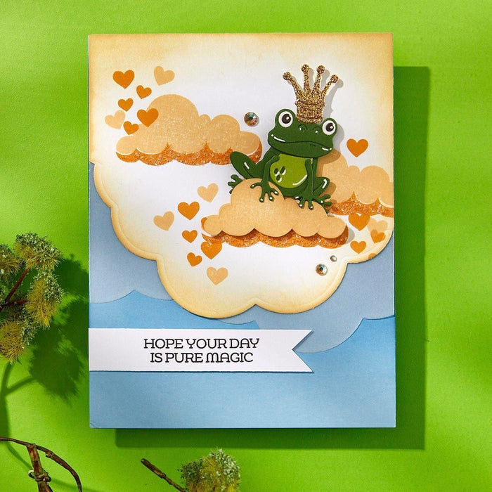 Jump for Joy Sentiments Clear Stamp Set