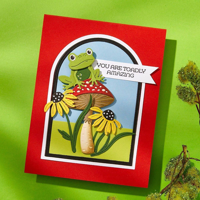 Jump for Joy Sentiments Clear Stamp Set