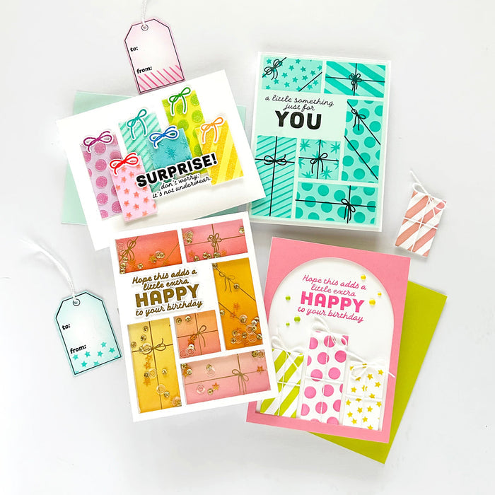 Just Because Stamp & Cut Set