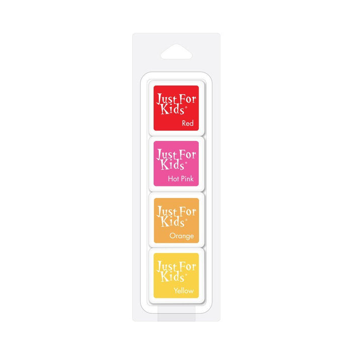 Just for Kids Hot 4-Cube Ink Pad Pack