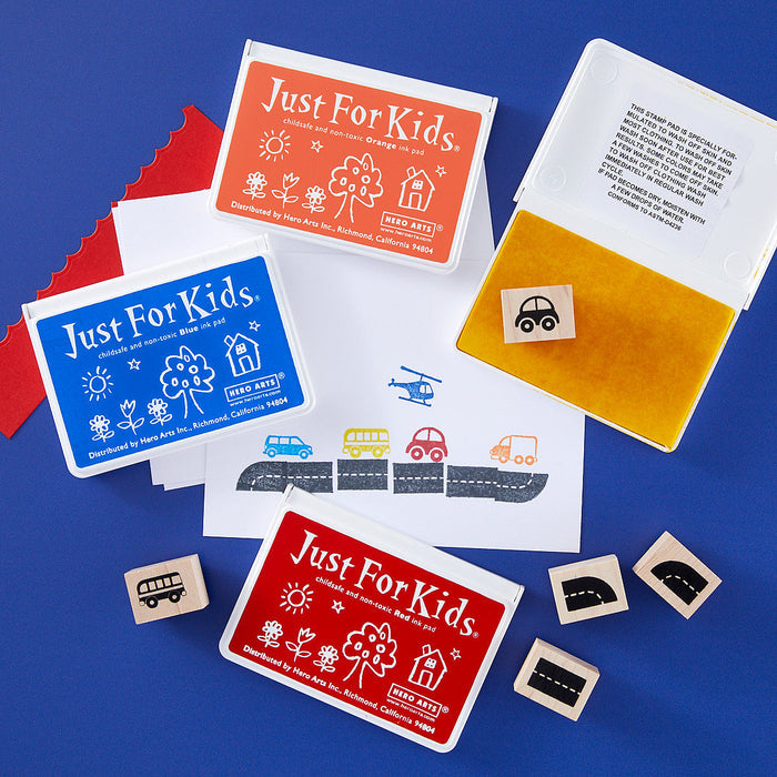 Just for Kids Washable Black Ink Pad