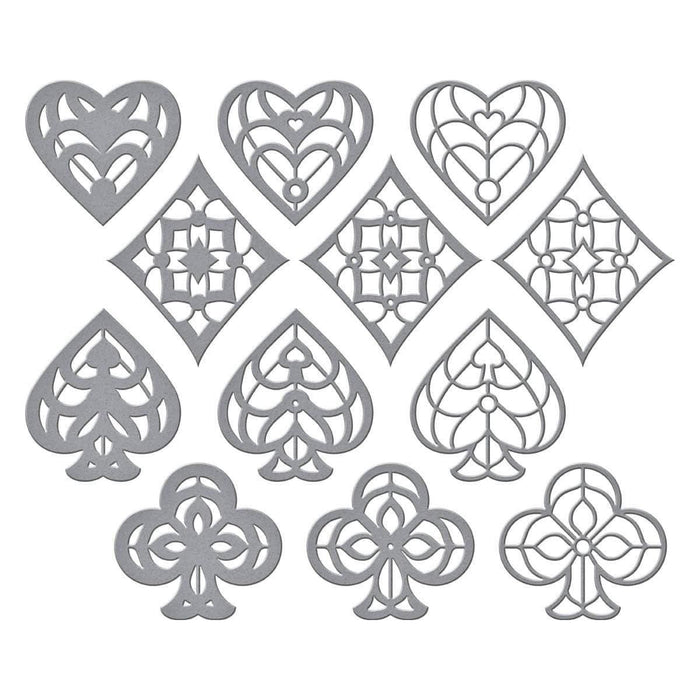 Kaleidoscope Noble Suits Etched Dies by Jaycee Gaspar