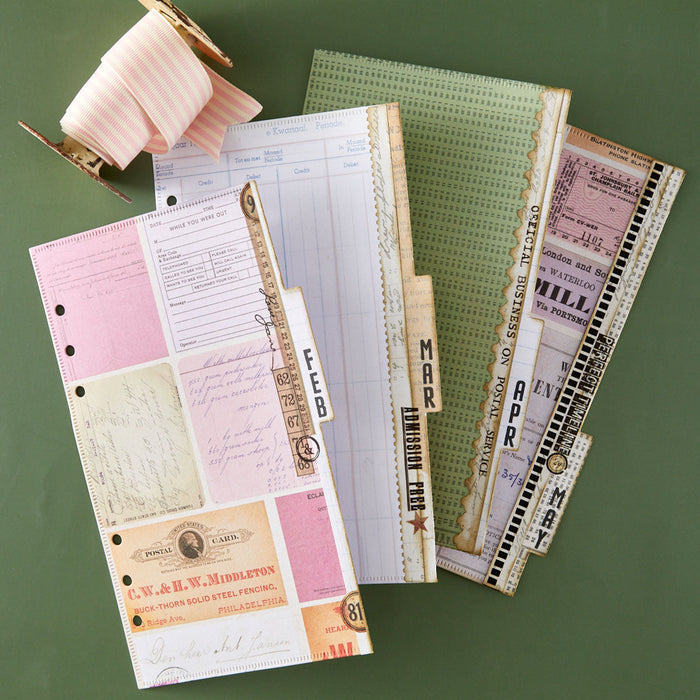 Keepsake Capsule Page Etched Dies by Esther Glas