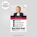 Keller Williams business card stickers PixelsPrinted