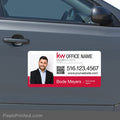 Keller Williams car magnets PixelsPrinted