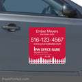 Keller Williams car magnets PixelsPrinted