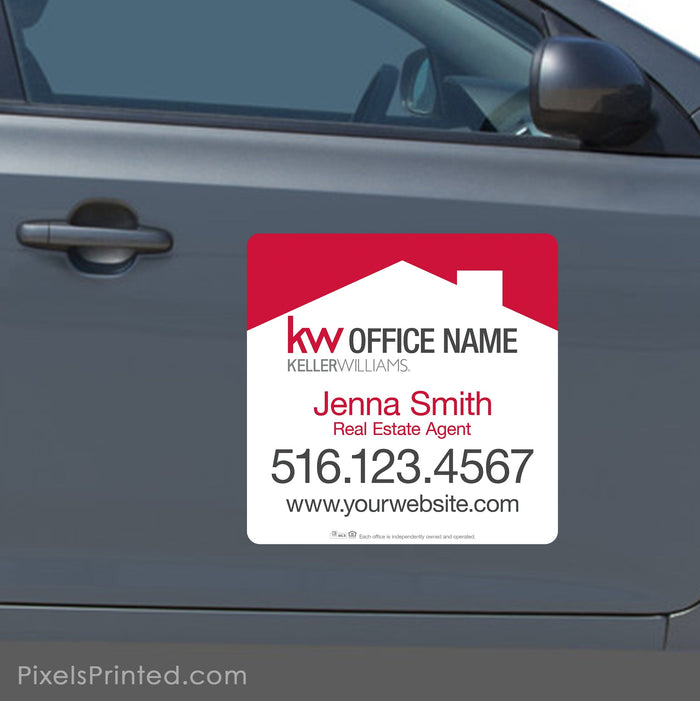 Keller Williams car magnets PixelsPrinted