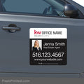 Keller Williams car magnets PixelsPrinted
