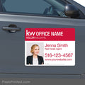 Keller Williams car magnets PixelsPrinted