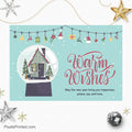 Keller Williams Christmas holiday postcards PixelsPrinted