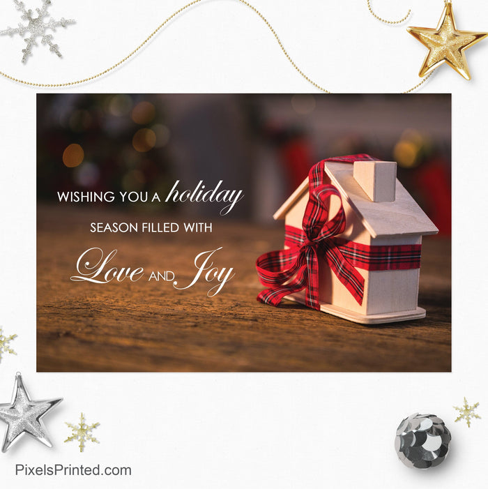 Keller Williams Christmas holiday postcards PixelsPrinted