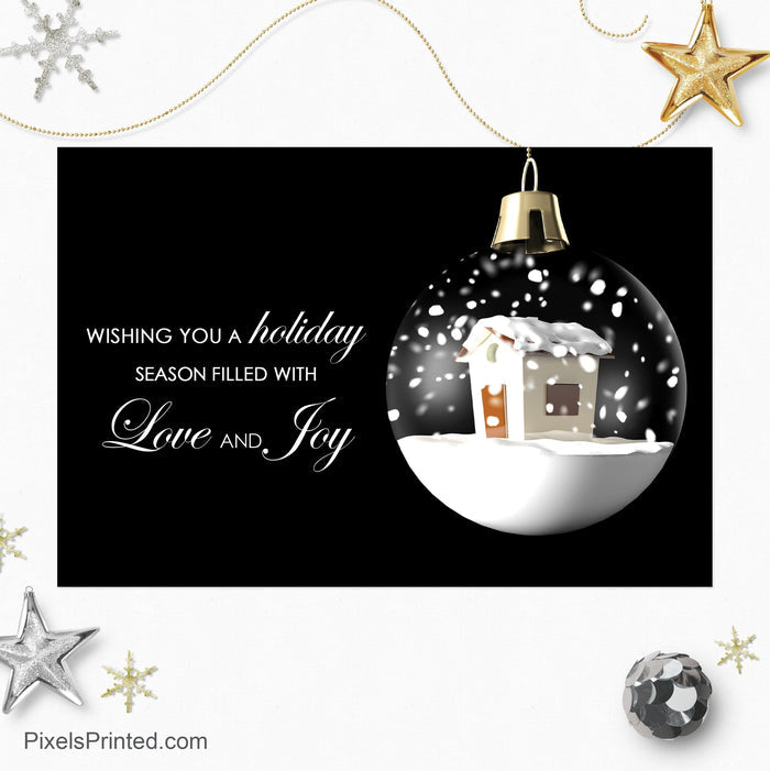 Keller Williams Christmas holiday postcards PixelsPrinted