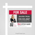 Keller Williams real estate for sale sign panels