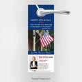 Keller Williams Fourth of July door hangers PixelsPrinted
