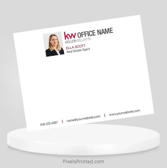 Keller Williams notecards notecards PixelsPrinted