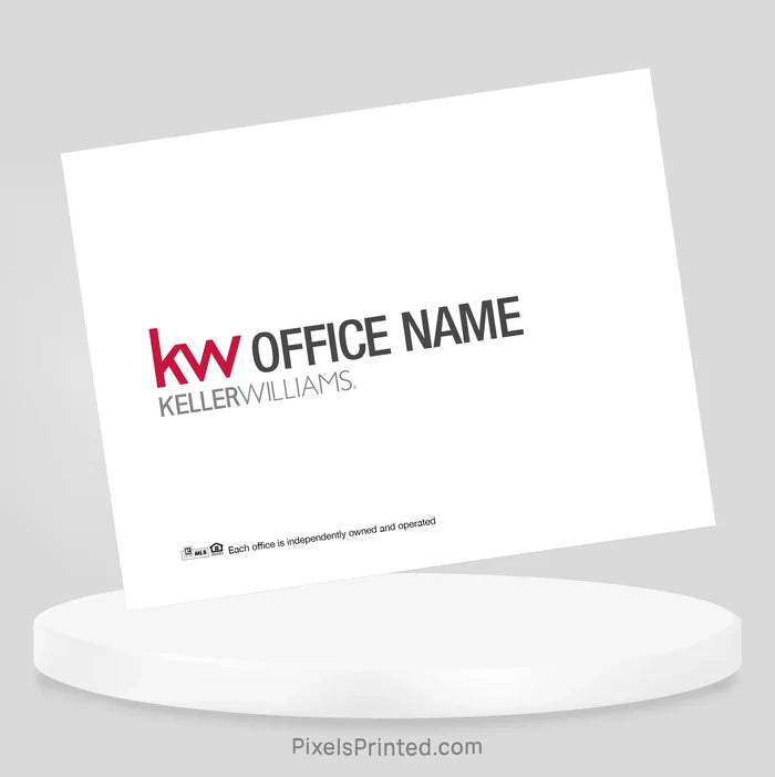 Keller Williams notecards notecards PixelsPrinted