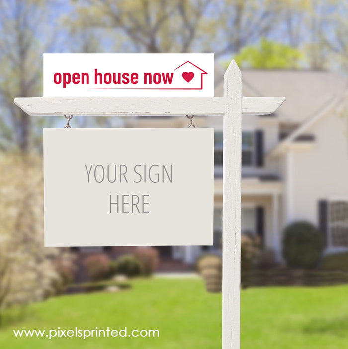 Keller Williams open house sign riders PixelsPrinted