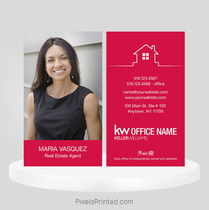 Keller Williams real estate business cards Business Cards PixelsPrinted