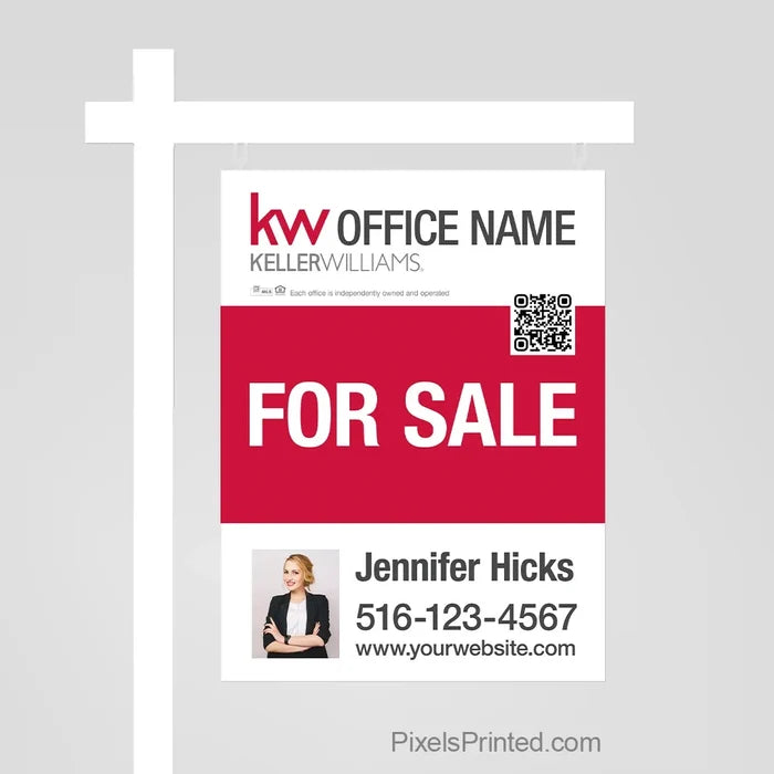 Keller Williams real estate sign panels sign panels PixelsPrinted