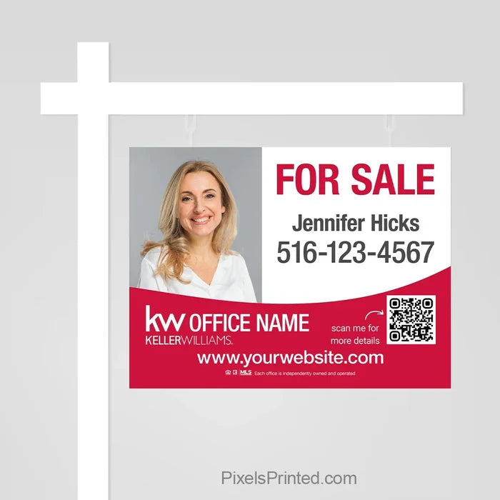 Keller Williams real estate sign panels sign panels PixelsPrinted