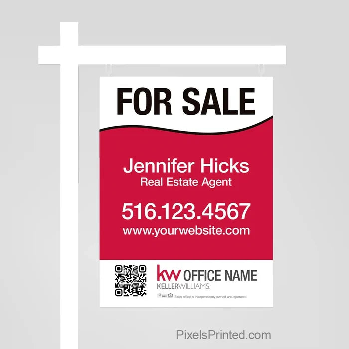 Keller Williams real estate sign panels sign panels PixelsPrinted