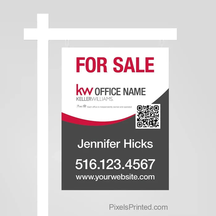 Keller Williams real estate sign panels sign panels PixelsPrinted