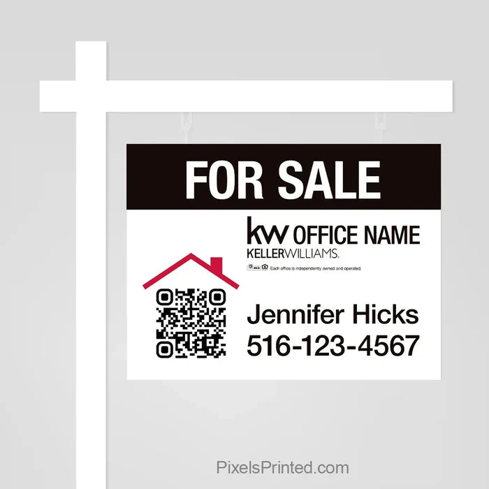Keller Williams real estate sign panels sign panels PixelsPrinted