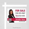 Keller Williams real estate for sale sign panels