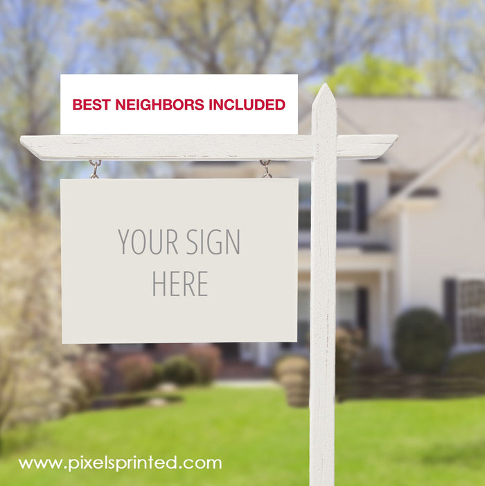 Keller Williams sign riders PixelsPrinted
