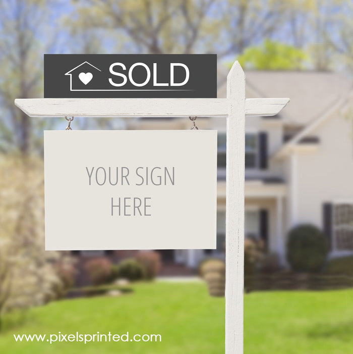 Keller Williams sold sign riders PixelsPrinted