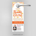 Keller Williams Thanksgiving door hangers PixelsPrinted