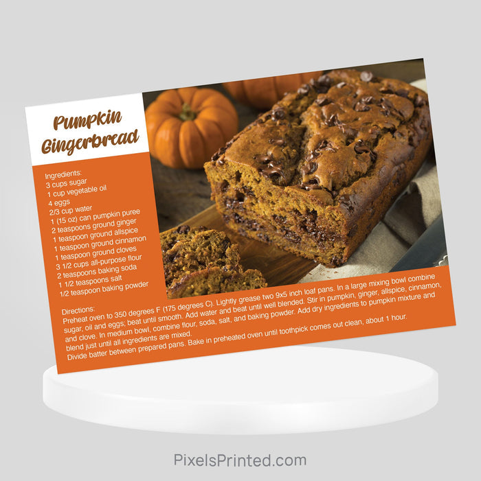 Keller Williams Thanksgiving recipe postcards PixelsPrinted