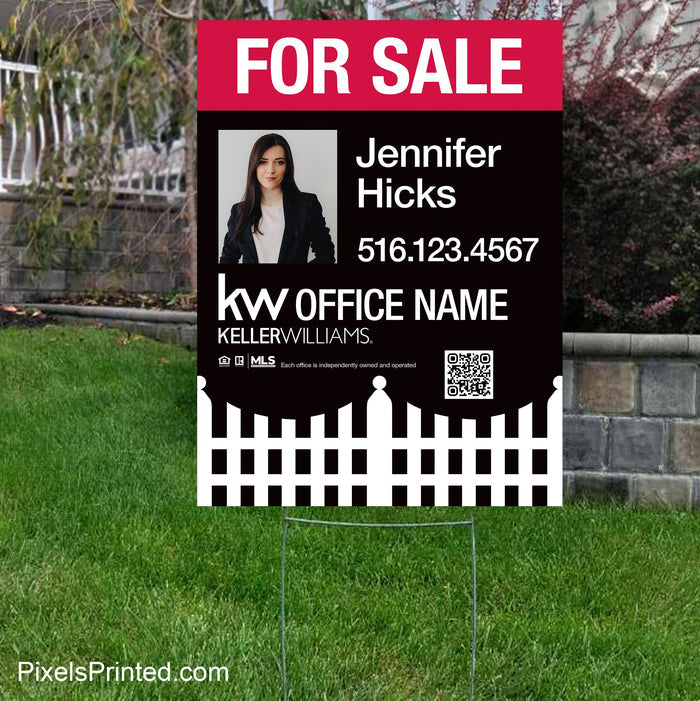 Keller Williams yard signs yard signs PixelsPrinted