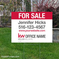 Keller Williams yard signs yard signs PixelsPrinted