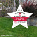 Keller Williams your neighborhood agent yard signs, your neighborhood realtor yard signs