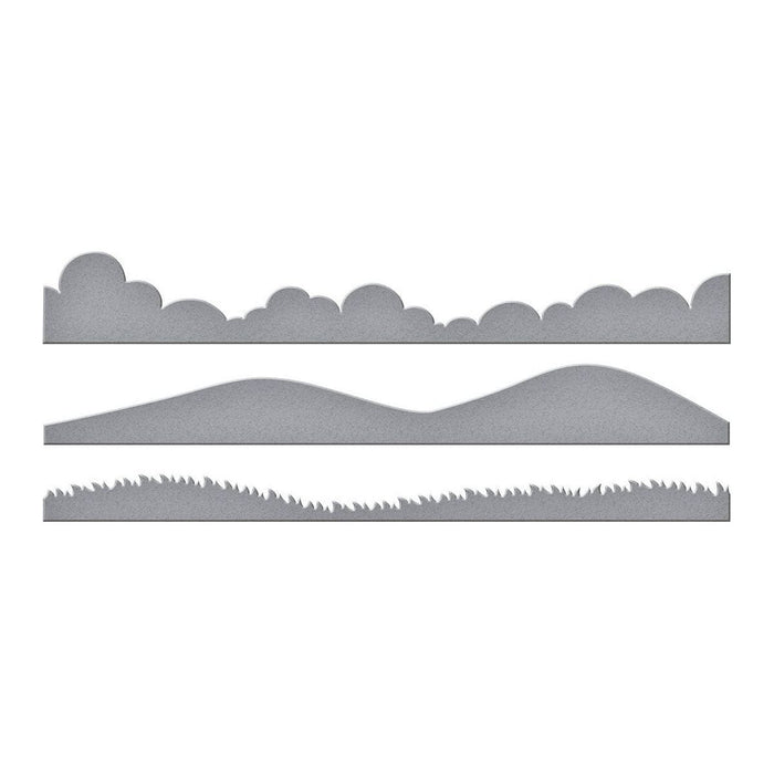 Landscape Edges Etched Dies