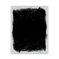 Large Distressed Block Cling Stamp