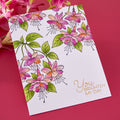 Layered Magical Fuchsia Stencil by Alex Syberia Designs