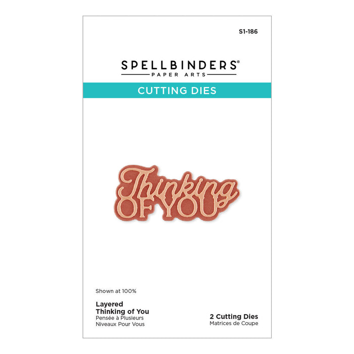 Layered Thinking of You Etched Dies