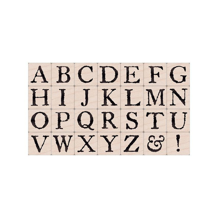 Legacy Letters Woodblock Stamp