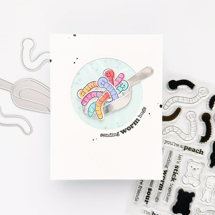Let's Stick Together Stamp Set by Carly Tee