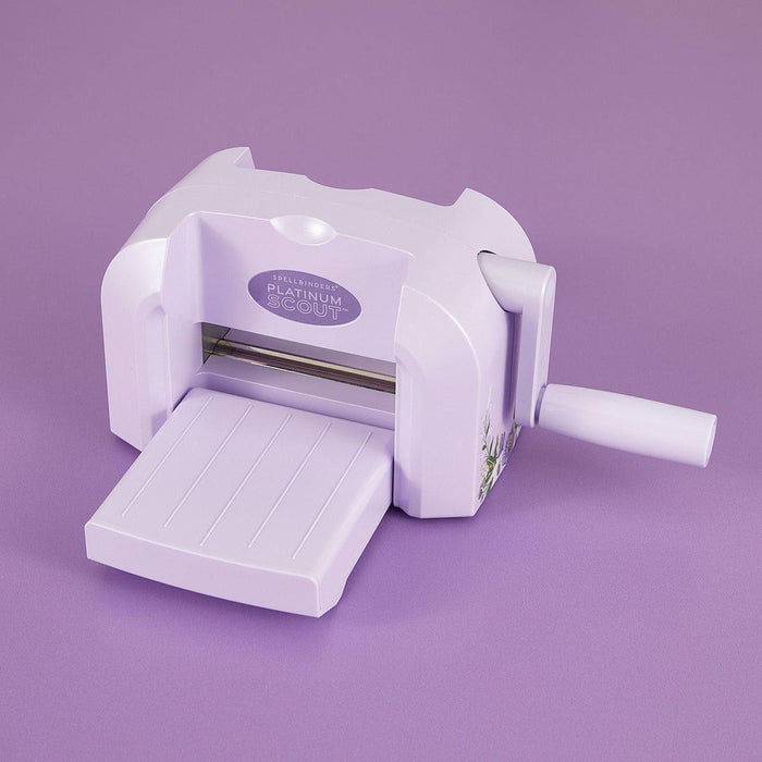 Lilac Shimmer Platinum Scout Die Cutting & Embossing Machine - 3.5" Platform - Limited Edition