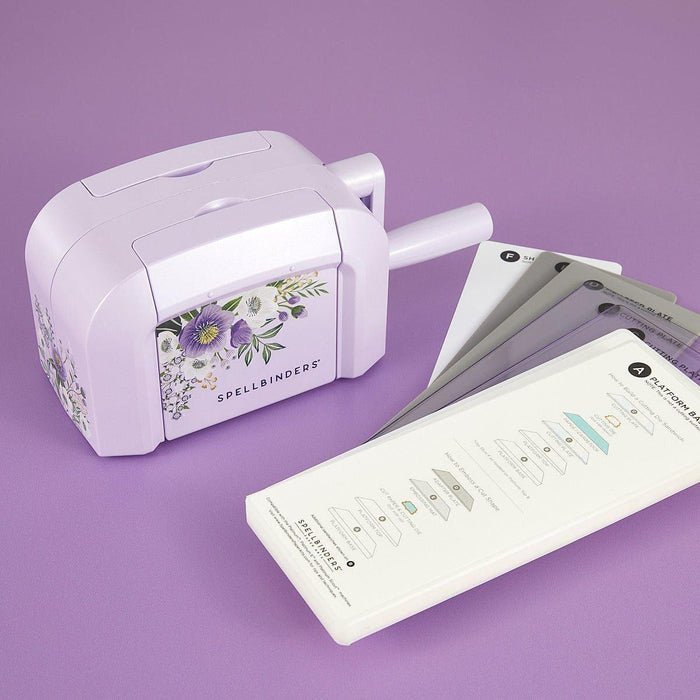 Lilac Shimmer Platinum Scout Die Cutting & Embossing Machine - 3.5" Platform - Limited Edition