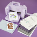Lilac Shimmer Platinum SIX Die Cutting & Embossing Machine - 6" Platform - Limited Edition
