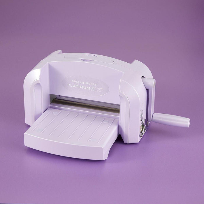 Lilac Shimmer Platinum SIX Die Cutting & Embossing Machine - 6" Platform - Limited Edition