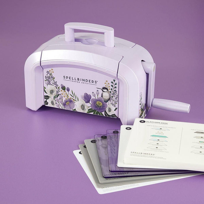 Lilac Shimmer Platinum SIX Die Cutting & Embossing Machine - 6" Platform - Limited Edition