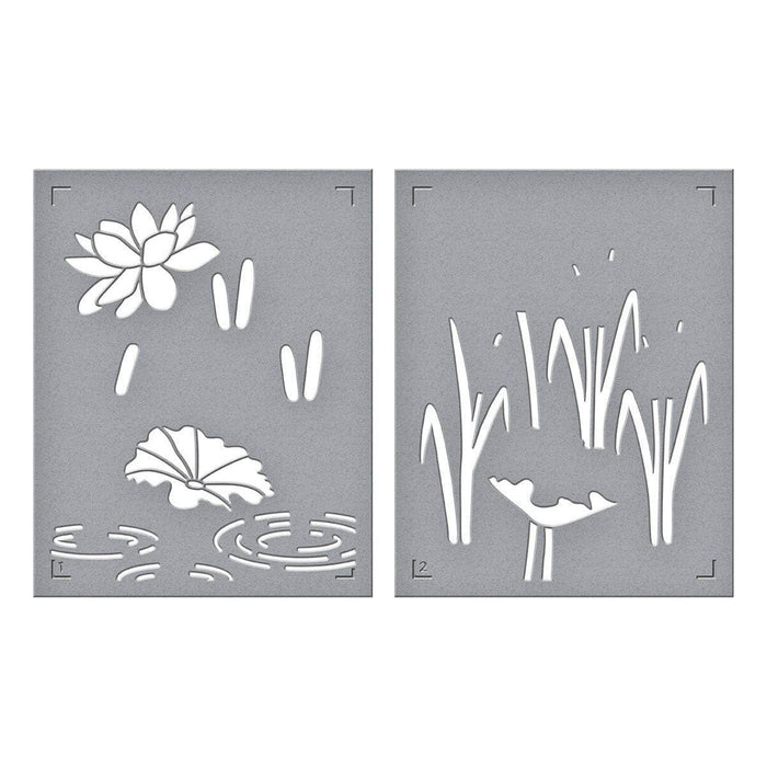 Lily Pad Stencil