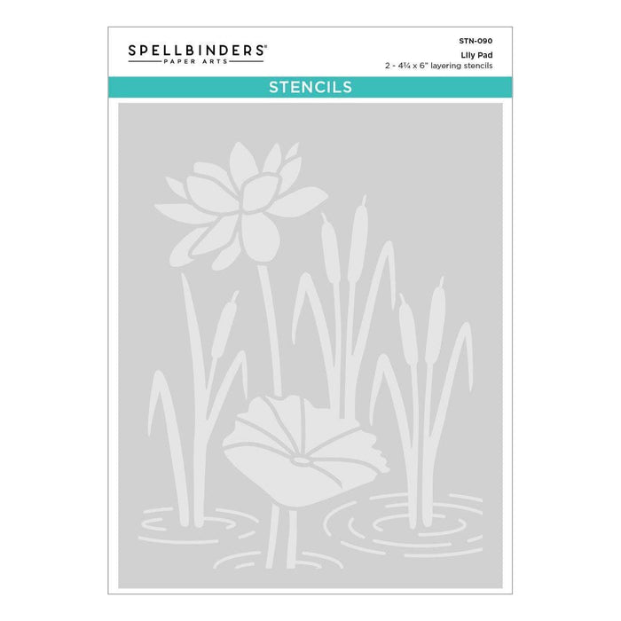 Lily Pad Stencil
